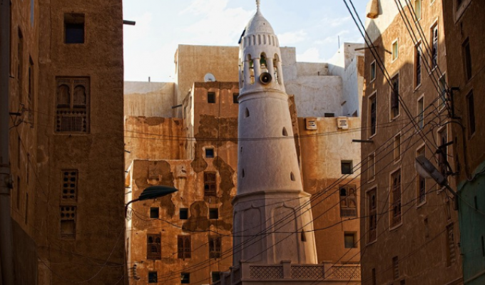 Skyscrapers made of clay - a unique path of Yemen (6 photos)