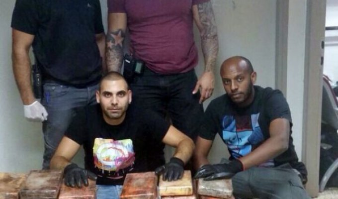 В Израиле обнаружили кокаин на сумму 18 379 489$ (3 фото)