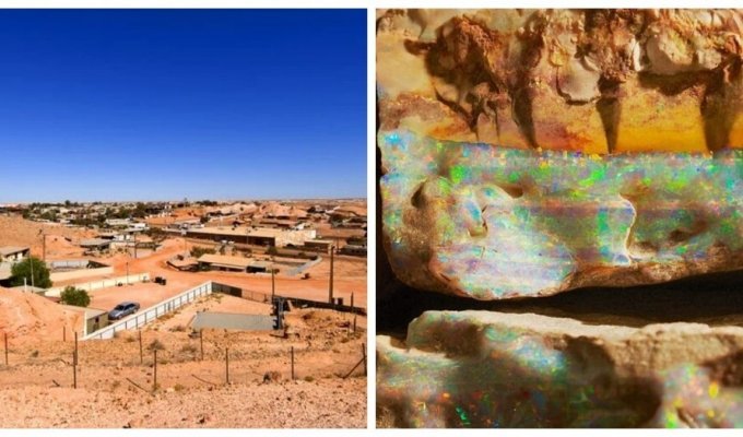 Opal underground city, which was founded by a 14-year-old teenager (10 photos)