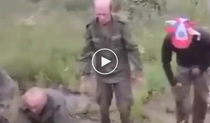 Punishment for drunkenness while serving in the Russian army