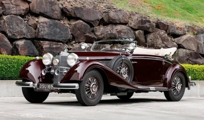 Редкий Mercedes-Benz 540 K 1939 года выставят на аукцион (19 фото)