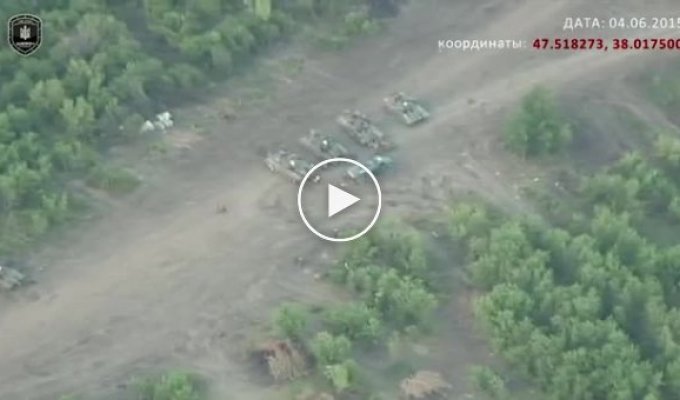 Как русские танки от Днепр-1 убегали
