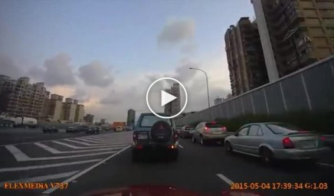Дорожные разборки по-тайваньски