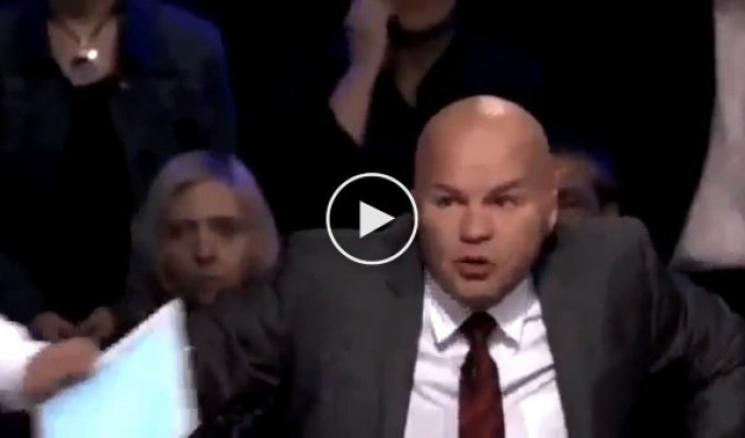 Юрий Кот побил Вячеслава Ковтуна в эфире телепередачи