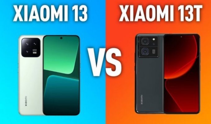 Битва надійних субфлагманів: Xiaomi 13 vs Xiaomi 13T