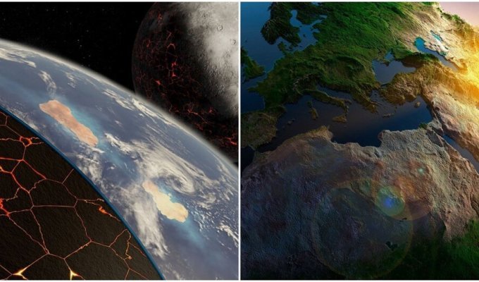 Вчені висунули нову теорію формування земних континентів (5 фото)