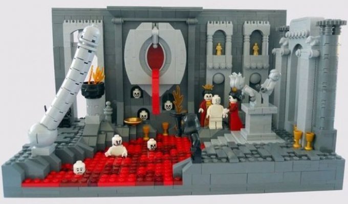 Девять кругов Дантова ада из конструктора Lego (10 фото)