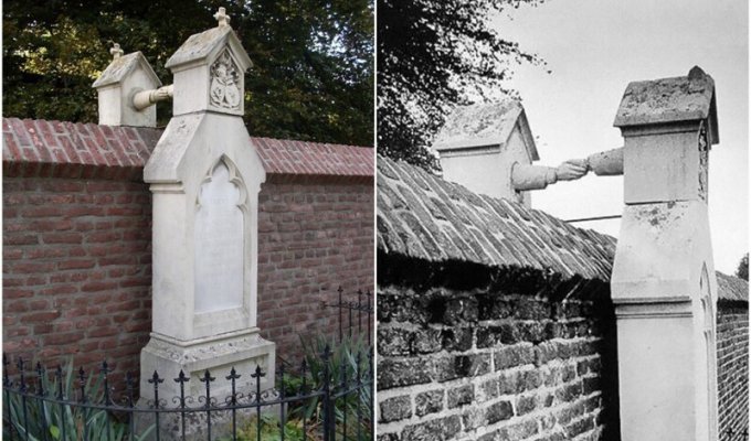 Любовь не умирает: история памятника на голландском кладбище (5 фото)