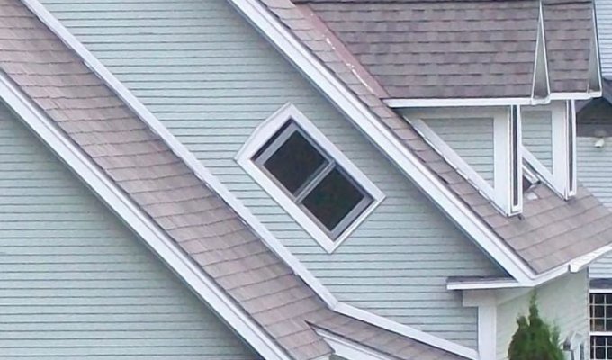 Почему в старых домах Вермонта есть окошки, расположенные наискосок (10 фото)