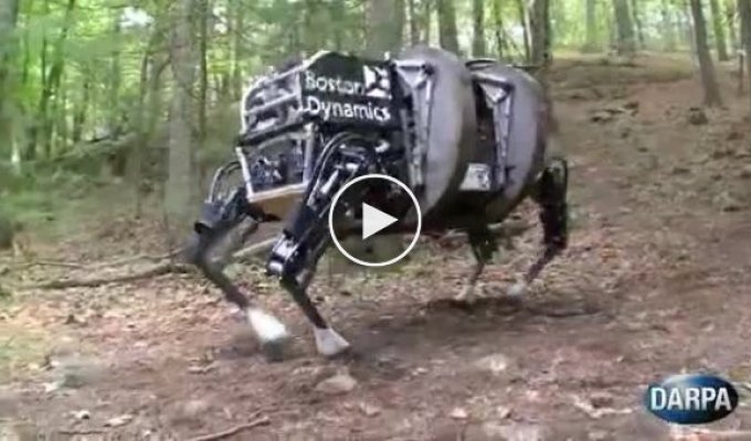 DARPA - новый военный робот компании Boston Dynamics