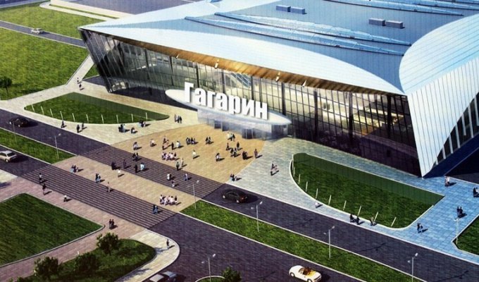 Новый аэропорт Саратова, который будет называться "Гагарин" (17 фото)