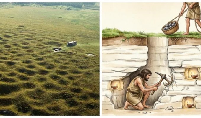Grimes-Graves: a necropolis that turned out to be a factory (14 photos + 1 video)