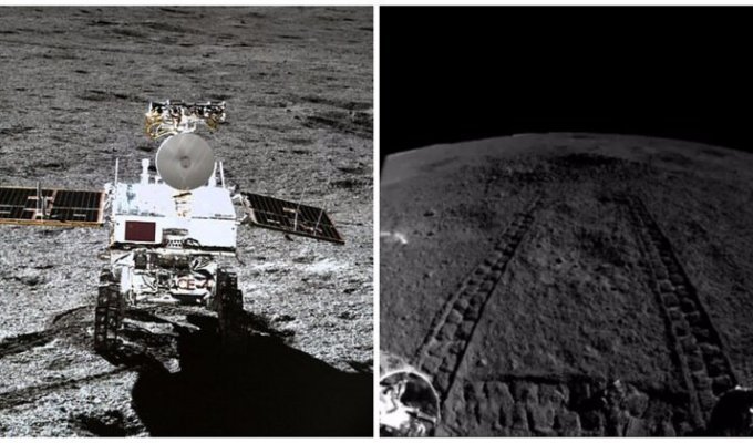 Китайцы нашли на обратной стороне Луны неизвестный материал (3 фото)