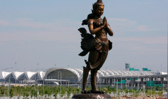 Новый аэропорт в Банкоке (10 фото)