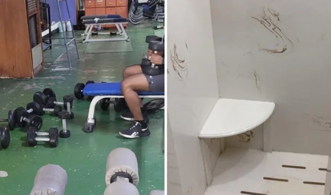 13 фото из тренажёрных залов, которые кого угодно вдохновят никогда в них не ходить (14 фото)