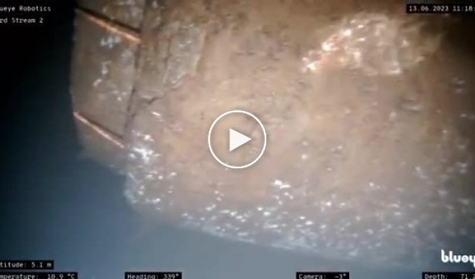 RTL TV публікує нові кадри пошкодженого Nord Streams, отримані підводним дроном