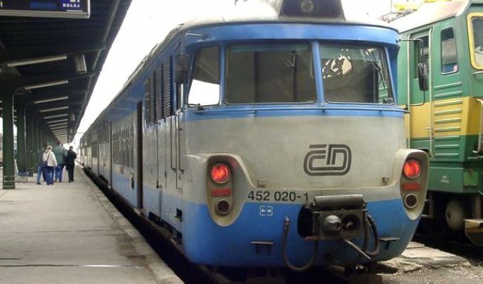 Чешские поезда (11 фото)