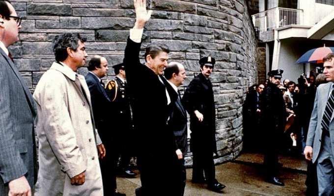 Покушение на президента Рейгана 30 марта 1981 года (18 фото)