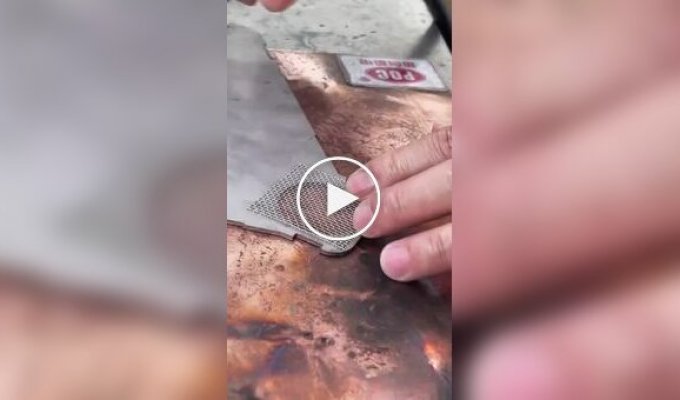 The beauty of contact welding