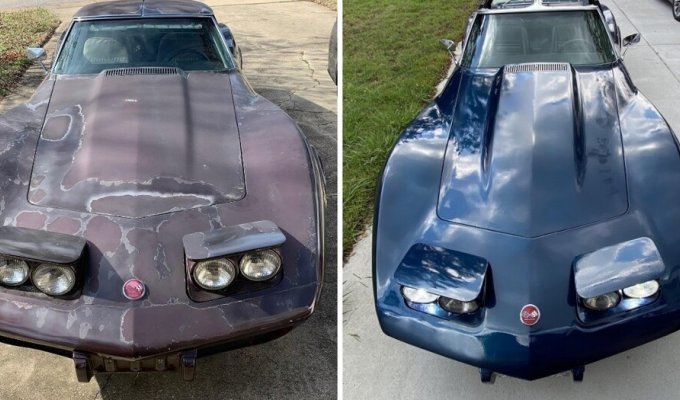 Even the worst car can be made handsome with the help of skillful restoration (17 photos)
