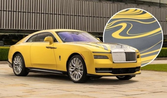 Rolls-Royce presented a unified electric coupe Spectre Semaphore (12 photos)