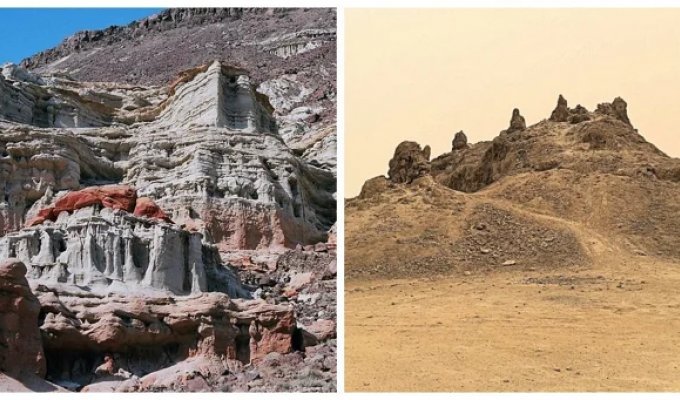 Трона Пинаклс: завораживающий лунный пейзаж с «кактусами», ставшими персонажами фильмов (15 фото)