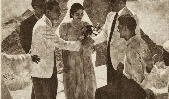 Необычное место для проведения свадебной церемонии (5 фото)