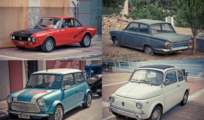 Старые автомобили из Греции (16 фото)