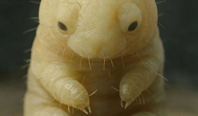 If you suddenly feel lonely - Remember the demodex mites (2 photos)