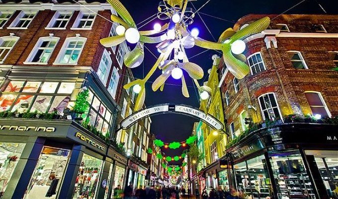 Лучшие рождественские инсталляции в Лондоне (15 фото)