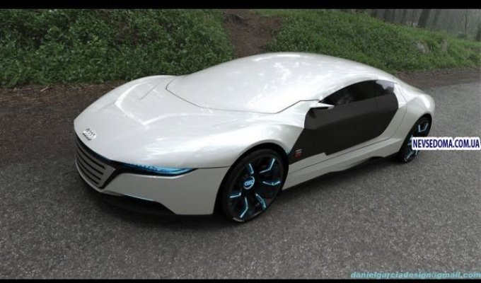 Взгляд в будущие с помощью Audi A9 (6 фото)