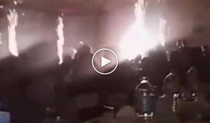 It was hell: video of a fire starting at a wedding in Iraq, where several hundred people died
