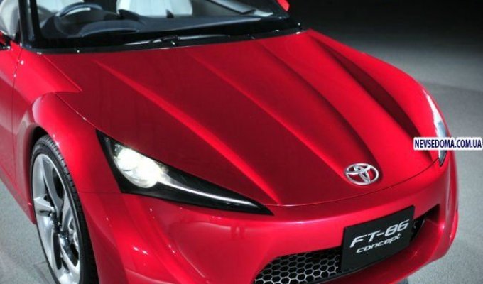Концепткар Toyota FT-86 – новые подробности (5 фото)