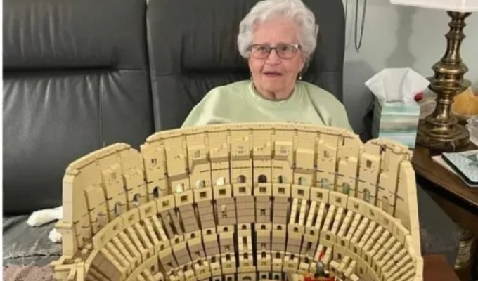 «LEGO-бабуля» против деменции: как собрать «Титаник» и не потерять рассудок в 97 лет (9 фото)