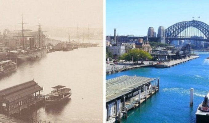 Тогда и сейчас: как изменились известные места с течением времени (16 фото)