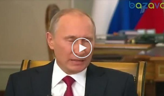 Путин и бац бац бац бац бац брить