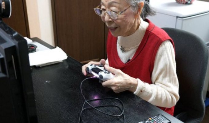 Хамако Мори - самый пожилой геймер по версии Книги рекордов Гиннесса (5 фото)