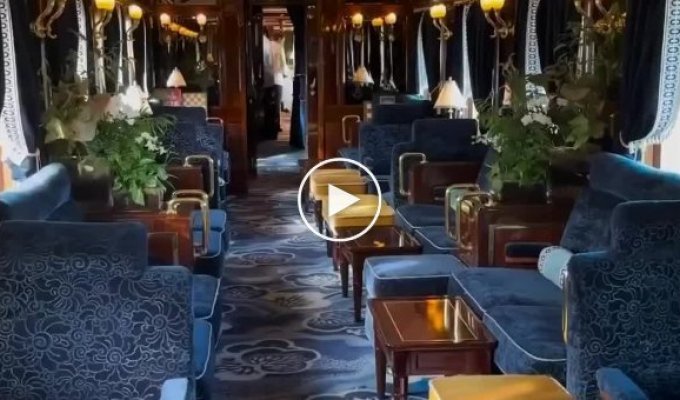 Поезд из Венеции в Париж - удовольствие для богатых