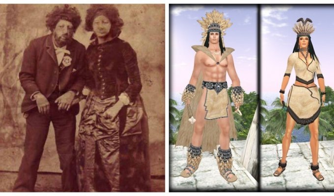 Aztec children Maximo and Bartol (7 photos)
