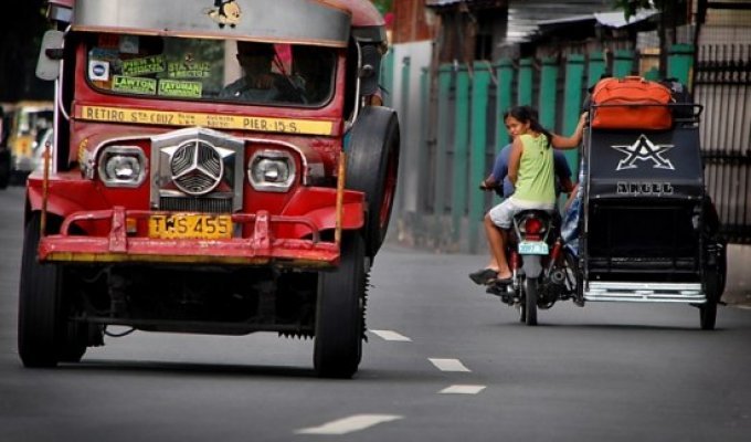 Джипни - гроза филиппинских дорог! (10 фото)
