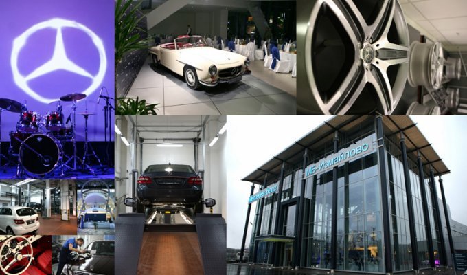 Открытие нового автоцентра Mercedes-Benz (12 фото)
