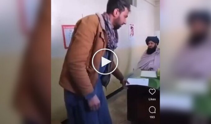 This is how the driving test is done in Afghanistan