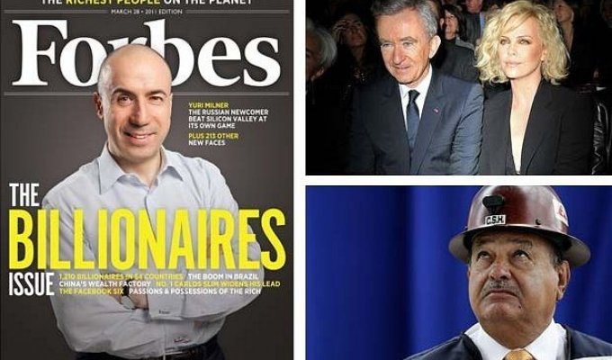 Cписок миллиардеров-2011 по версии журнала “Форбс» (10 фото)