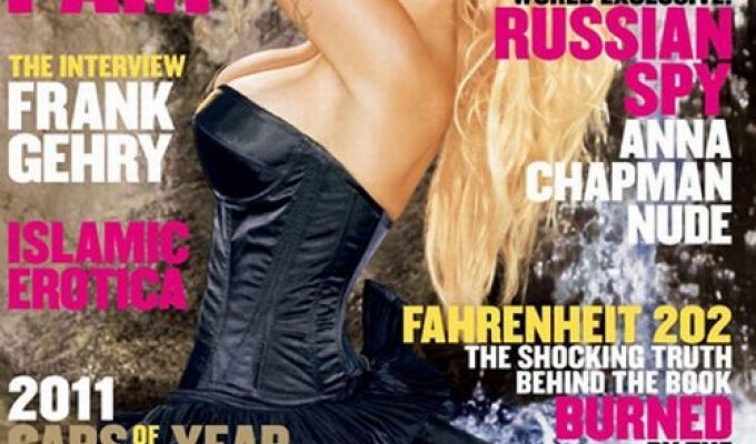 Памела Андерсон снова на обложке журнала Playboy (8 фото)