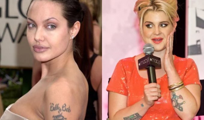 To Bring or Not to Bring: 8 Celebrities Who Regretted Their Tattoos (10 photos)