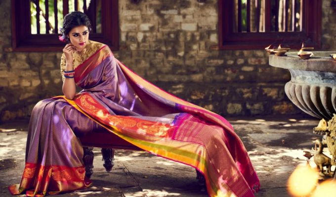 Sari - dangerous clothing for women (8 photos)