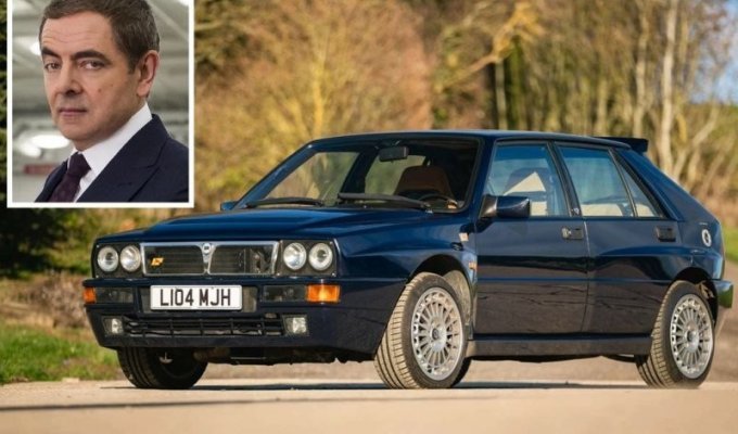 'Mr Bean' is selling his Lancia Delta Integrale for less than you think (16 pics + 1 video)