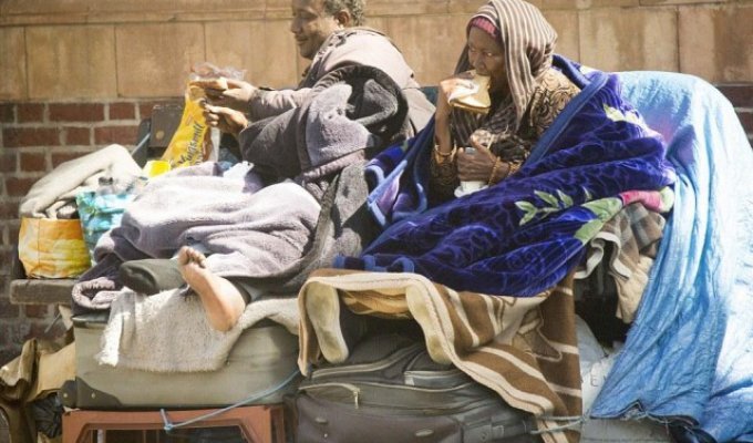 Беженцы из Сомали живут на улицах Лондона, отказываясь от социального жилья (15 фото)