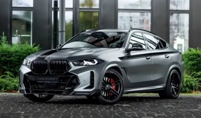 Тюнеры Manhart добавили базовому BMW X6 почти 100 сил (5 фото)