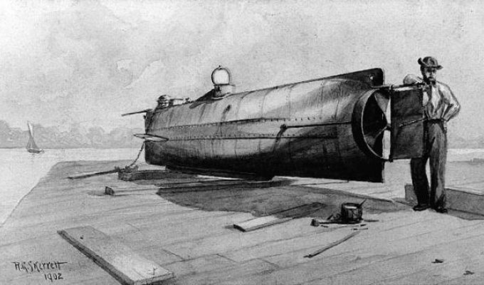 Эволюция подводных кораблей (34 фото)